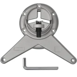 vidaXL Accesorios Para Mesas-4 Patas de mesa ajustables en alturas 710 mm color cromo