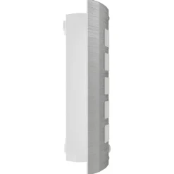 vidaXL Iluminación-Aplique de pared inoxidable con sensor de movimiento