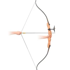 vidaXL Actividades Al Aire Libre-Arco recurvo para adultos 68", 30 libras