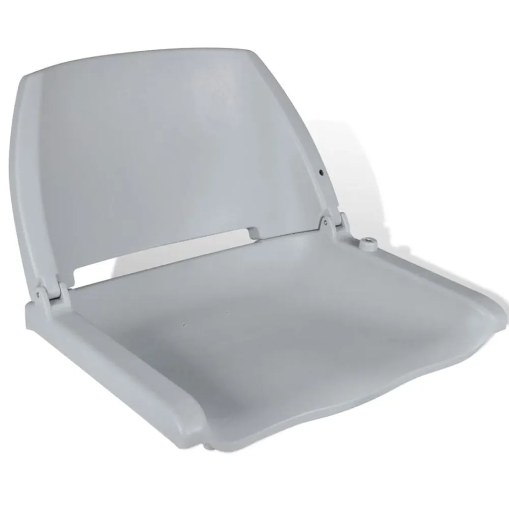 vidaXL Piezas Y Accesorios Para Vehículos-Asiento de barco con respaldo plegable sin cojín 48x51x41 cm