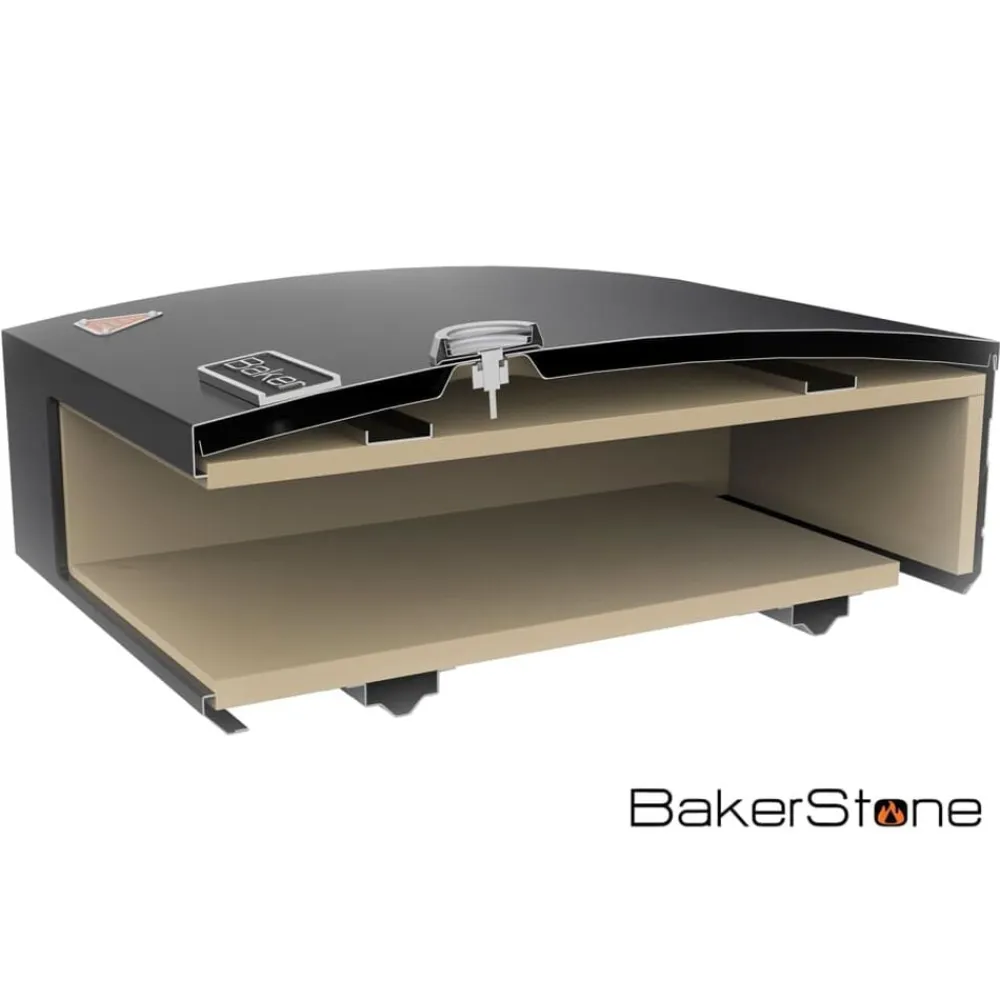 BakerStone Set de horno para pizza negro Online