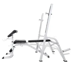 vidaXL Banco de entrenamiento multiejercicio Best