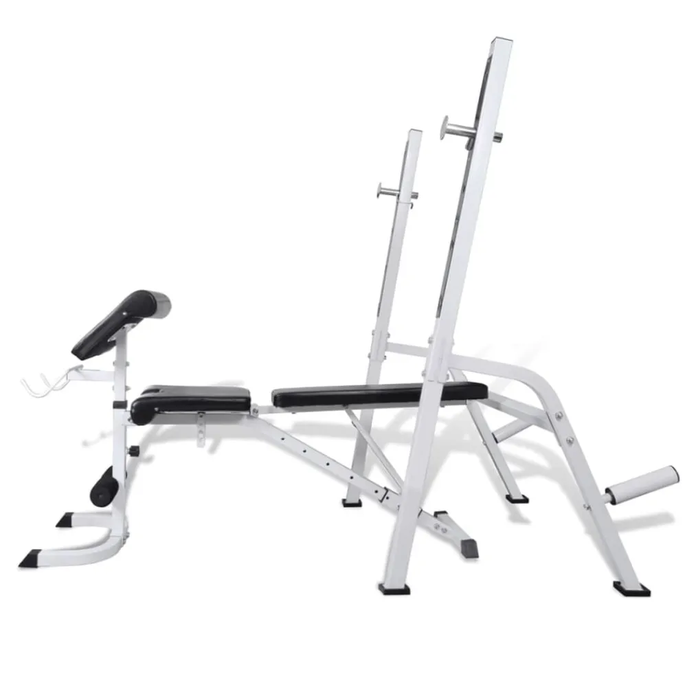 vidaXL Banco de entrenamiento multiejercicio Best