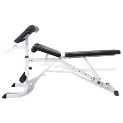 vidaXL Banco de entrenamiento multiejercicio Best