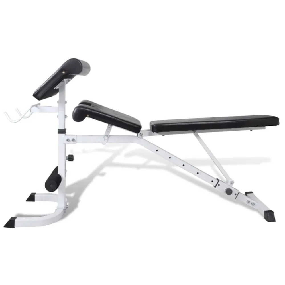 vidaXL Banco de entrenamiento multiejercicio Best