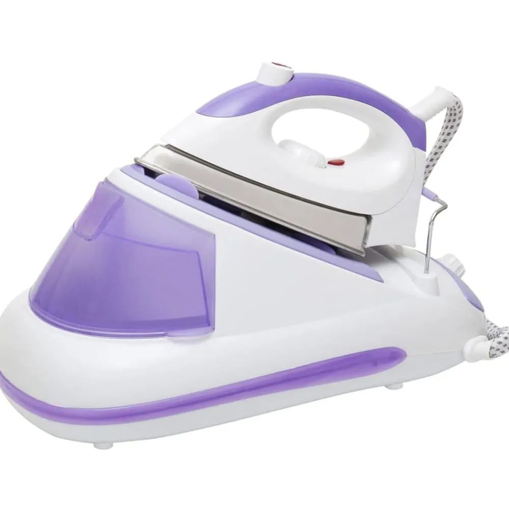 Bestron Estación de planchado de vapor 2600 W 800 ml morada Morado Best