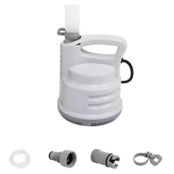 Bestway Bomba de desagüe para piscina blanca Outlet