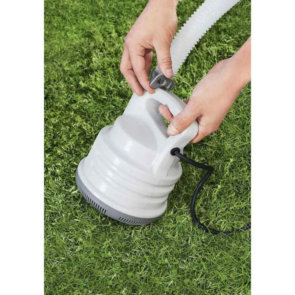 Bestway Bomba de desagüe para piscina blanca Outlet