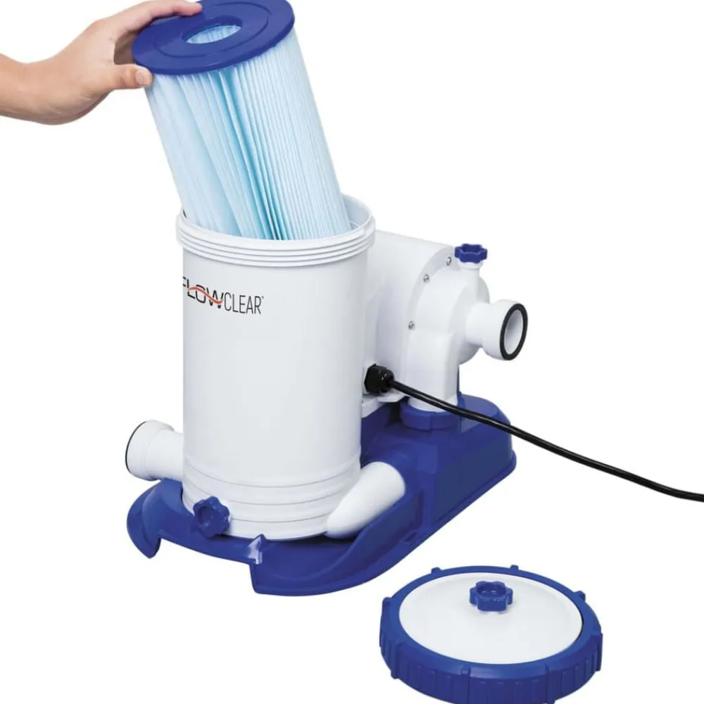 Bestway Bomba de filtro de piscina Flowclear Skimatic 9463 L/h Discount