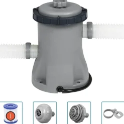 Bestway Piscina Y Spa-Bomba de filtro de piscina Flowclear 330 gal