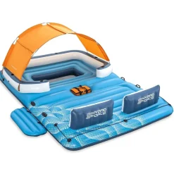 Bestway Piscina Y Spa-Cochoneta isla Tropical Breeze 389x274 cm 43105
