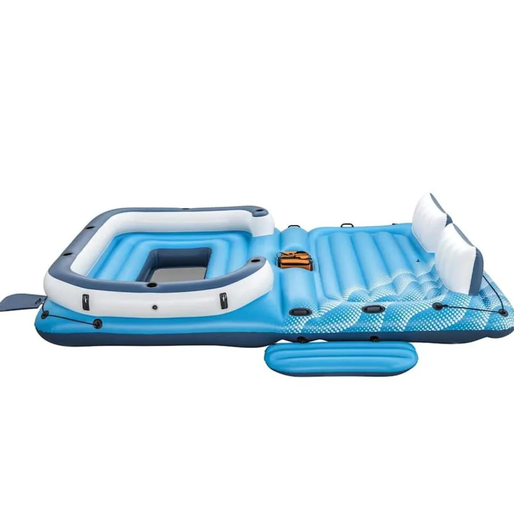 Bestway Piscina Y Spa-Cochoneta isla Tropical Breeze 389x274 cm 43105