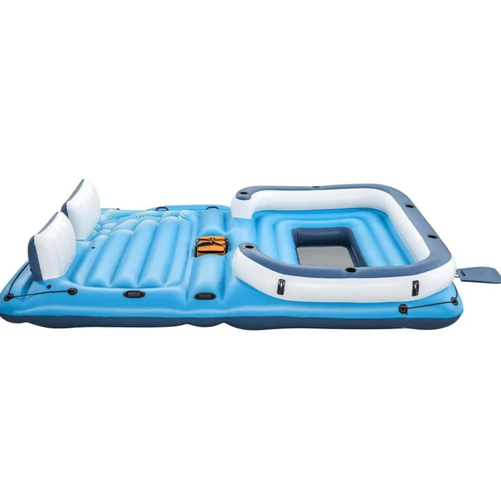 Bestway Piscina Y Spa-Cochoneta isla Tropical Breeze 389x274 cm 43105