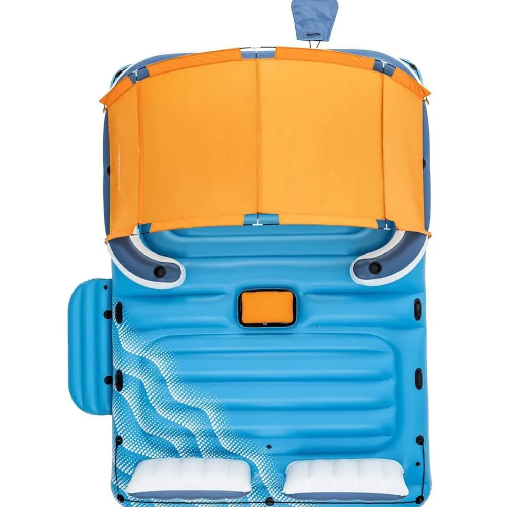 Bestway Piscina Y Spa-Cochoneta isla Tropical Breeze 389x274 cm 43105