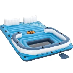 Bestway Piscina Y Spa-Cochoneta isla Tropical Breeze 389x274 cm 43105