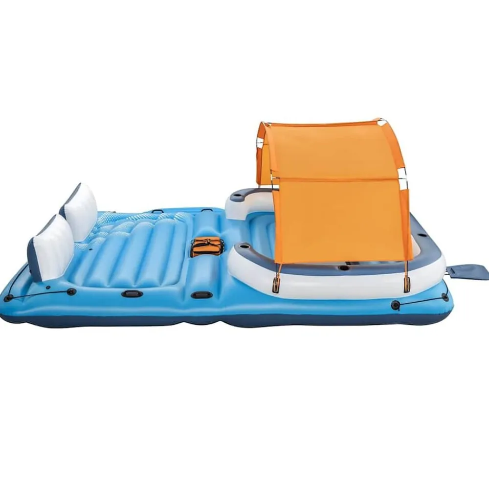 Bestway Piscina Y Spa-Cochoneta isla Tropical Breeze 389x274 cm 43105