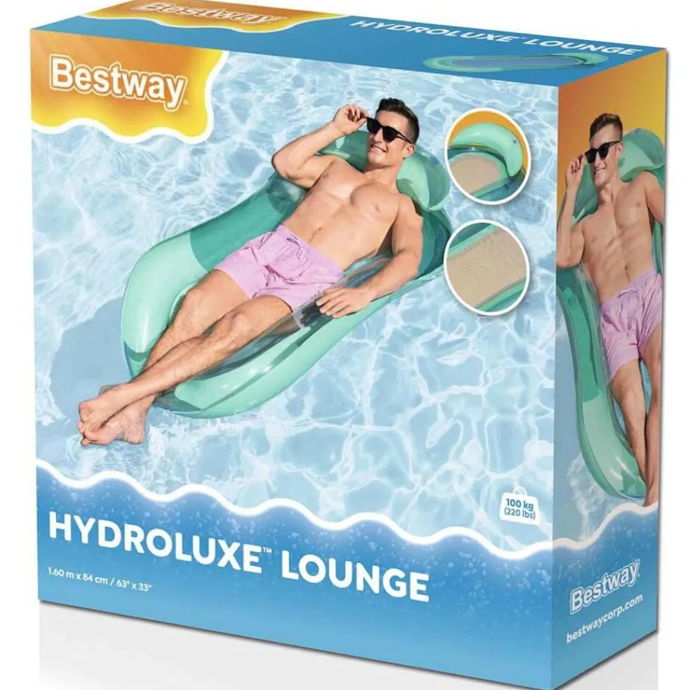 Bestway Colchoneta inflable para piscina Aqua Lounge Hot