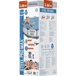 Bestway Conjunto de piscina Steel Pro MAX 366x76 cm Online