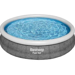 Bestway Piscina Y Spa-Conjunto de piscina redonda 366x76 cm