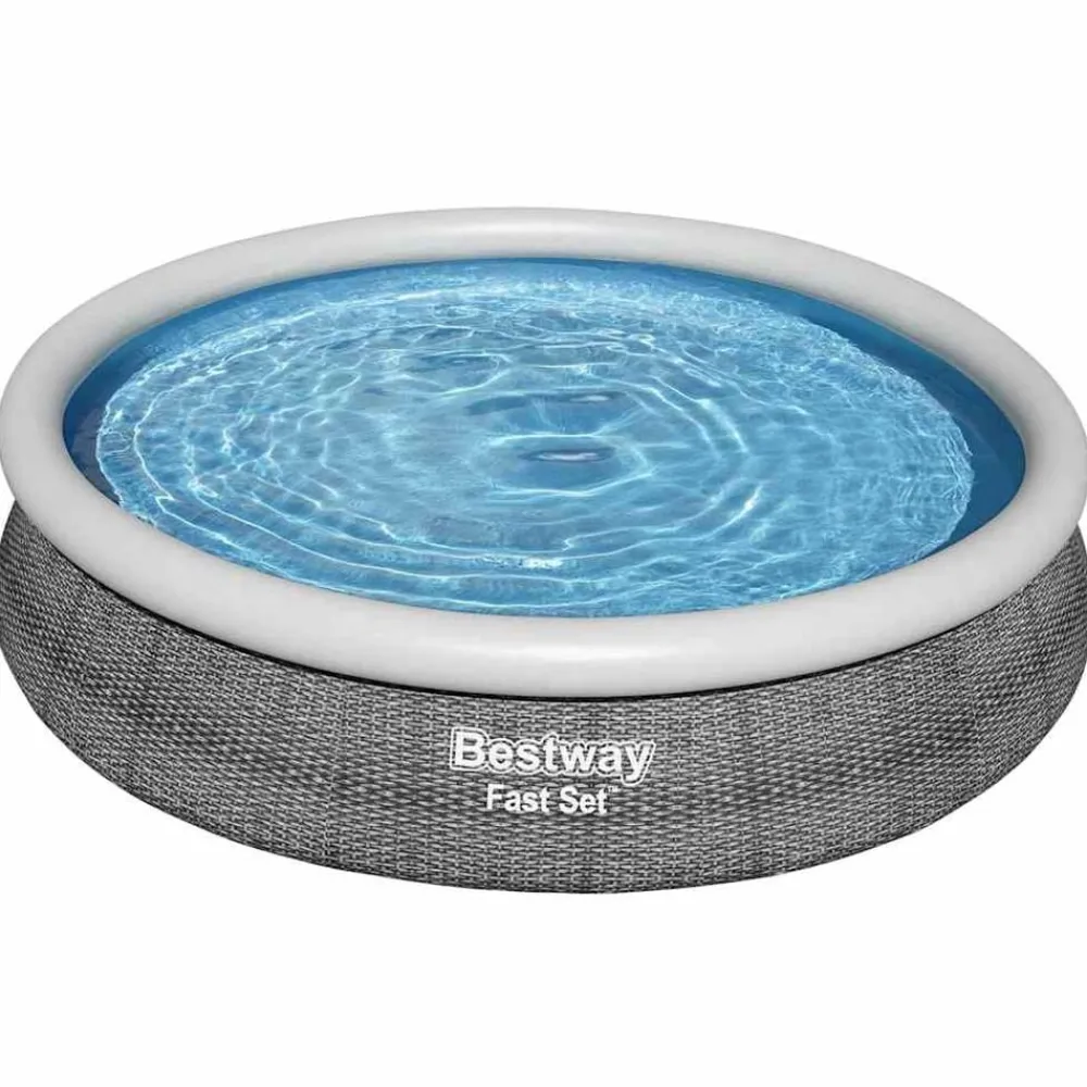 Bestway Piscina Y Spa-Conjunto de piscina redonda 366x76 cm