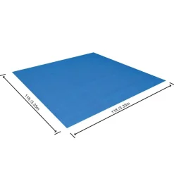 Bestway Piscina Y Spa-Cubierta de suelo para piscina Flowclear 335x335 cm