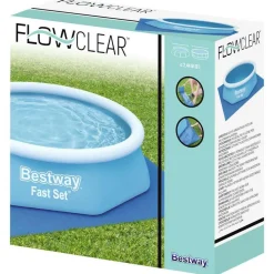 Bestway Cubierta de suelo para piscina Flowclear 274x274 cm Sale