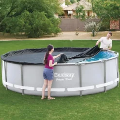 Bestway Piscina Y Spa-Cubierta para piscina Flowclear 427 cm