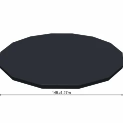 Bestway Piscina Y Spa-Cubierta para piscina Flowclear 427 cm
