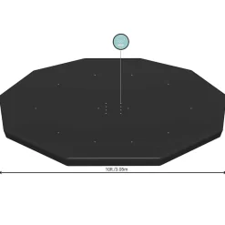 Bestway Piscina Y Spa-Cubierta para piscina Flowclear 305 cm