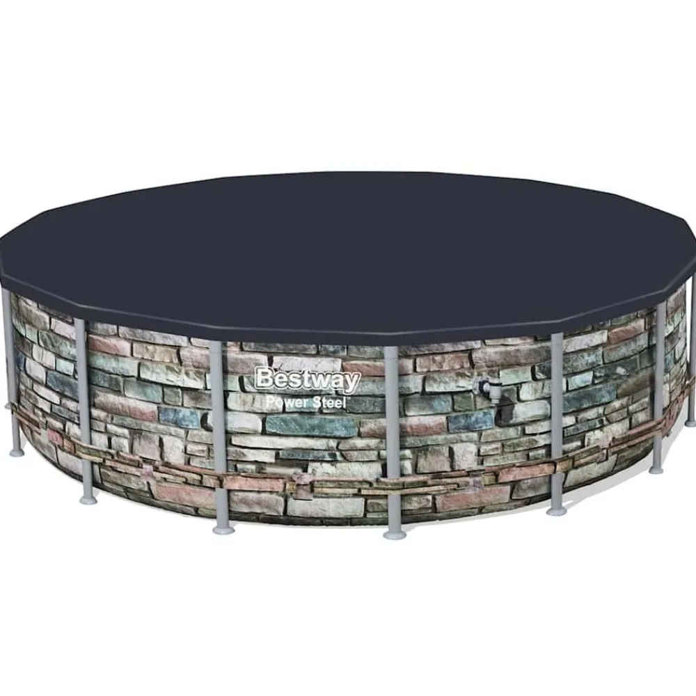 Bestway Piscina Y Spa-Cubierta para piscina Flowclear 488 cm