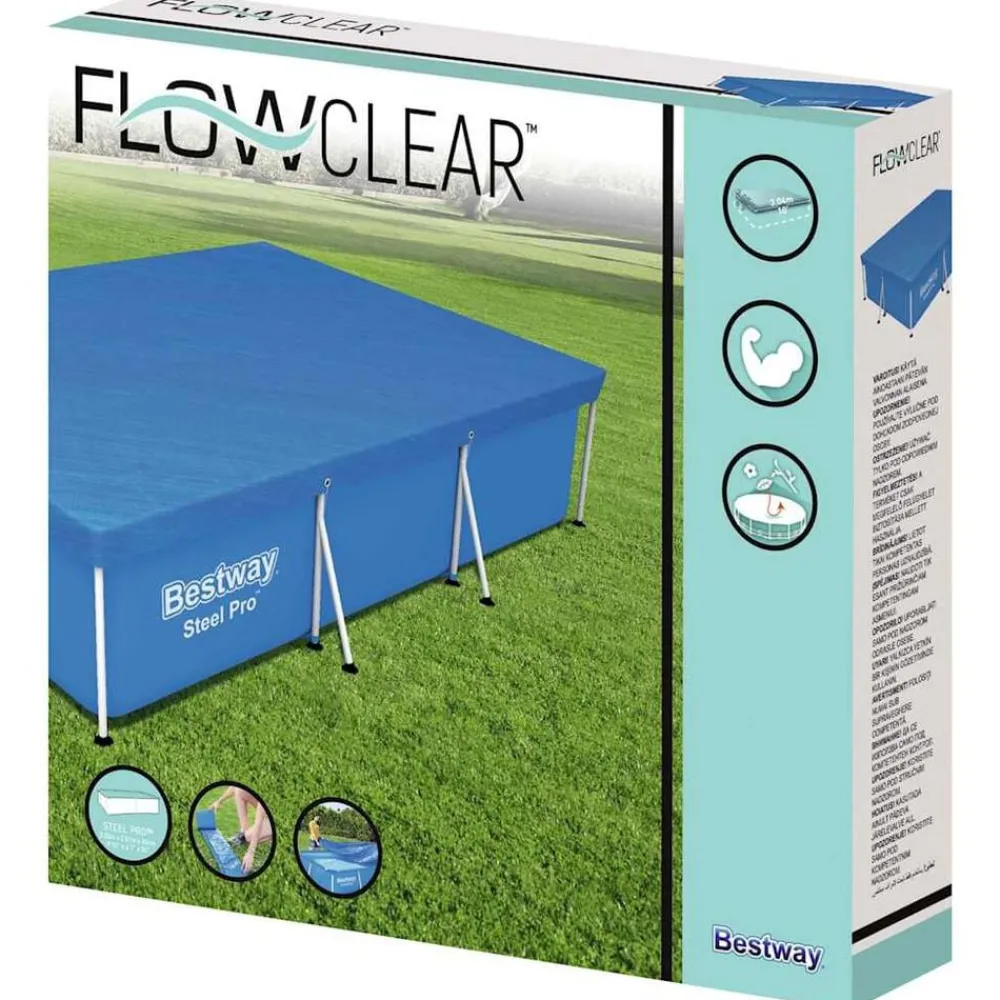 Bestway Piscina Y Spa-Cubierta para piscina Flowclear 304x205x66 cm