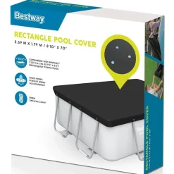 Bestway Cubierta para piscina Flowclear 269x179 cm New