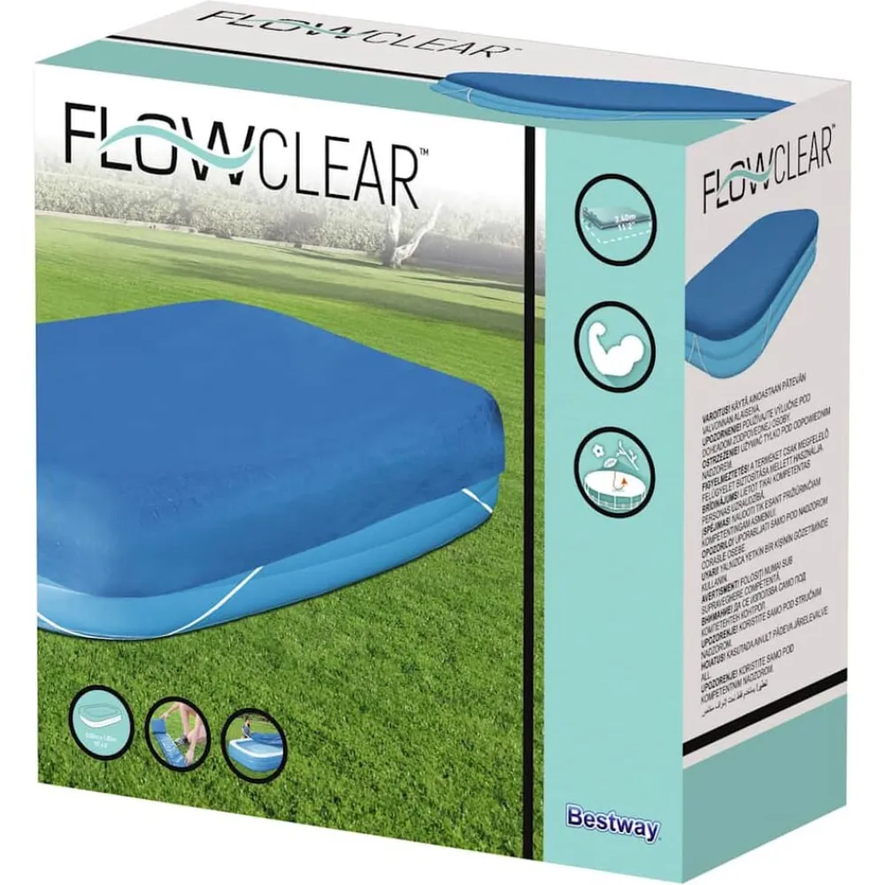 Bestway Piscina Y Spa-Cubierta para piscina Flowclear 305x183x56 cm