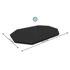 Bestway Piscina Y Spa-Cubierta para piscina Flowclear 300x200 cm