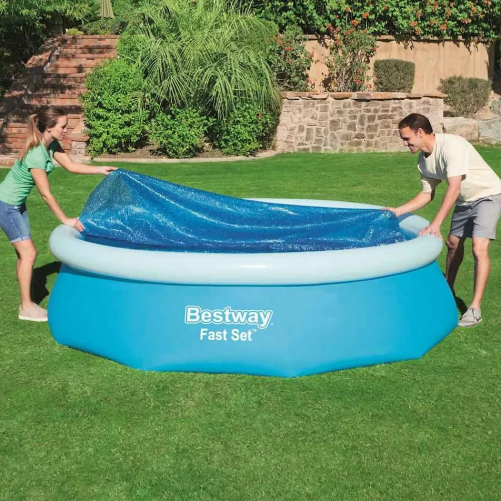 Bestway Piscina Y Spa-Cubierta solar para piscina Flowclear 305 cm
