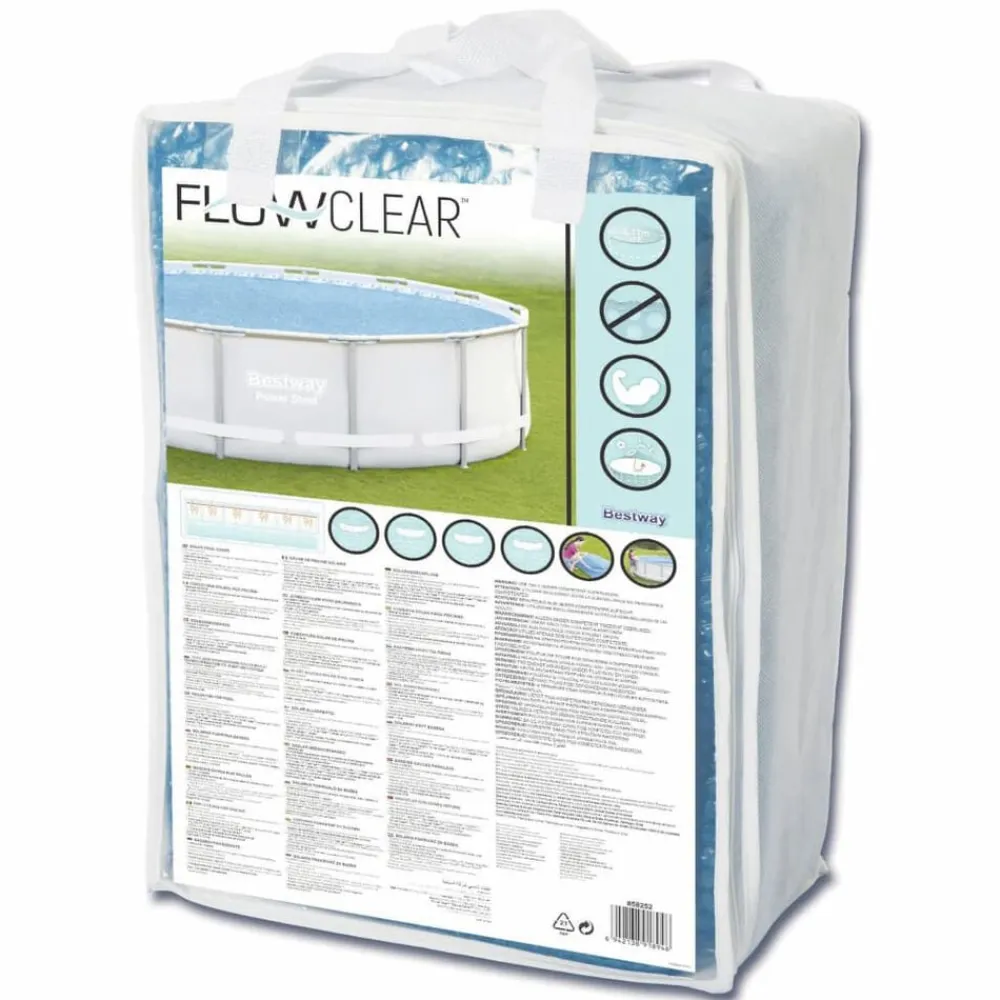 Bestway Cubierta solar para piscina Flowclear 427 cm Outlet