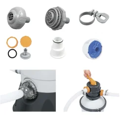 Bestway Depuradora de arena Flowclear 5678 L/h Discount