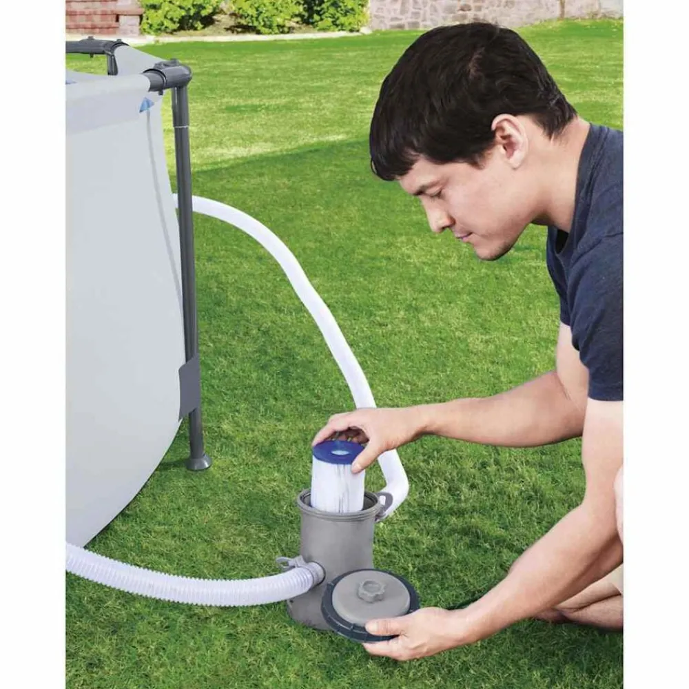 Bestway Piscina Y Spa-Depuradora de piscina Flowclear 330 gal
