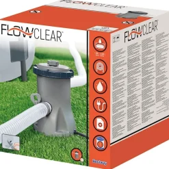 Bestway Piscina Y Spa-Depuradora de piscina Flowclear 330 gal