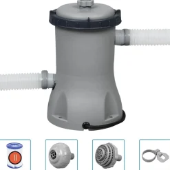 Bestway Piscina Y Spa-Depuradora de piscina Flowclear 2006 L/h