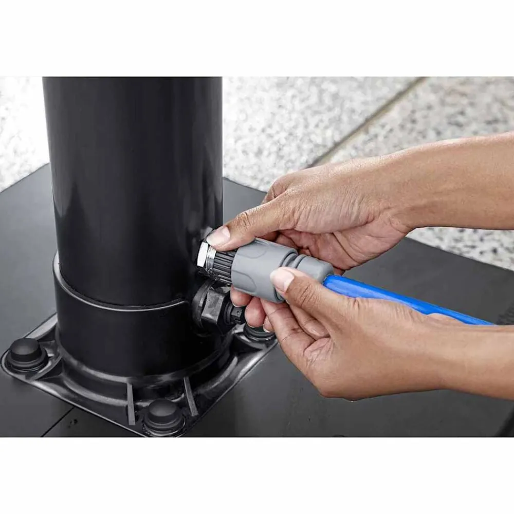 Bestway Ducha de exterior Solar Flow negro 8 L