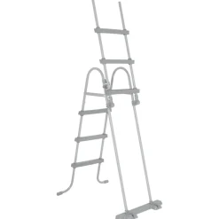 Bestway Piscina Y Spa-Escalera de piscina de 4 peldaños Flowclear 107 cm