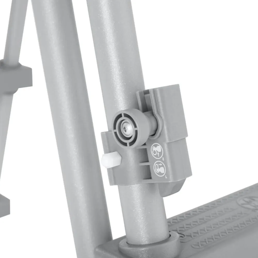 Bestway Piscina Y Spa-Escalera de piscina de 4 peldaños Flowclear 107 cm