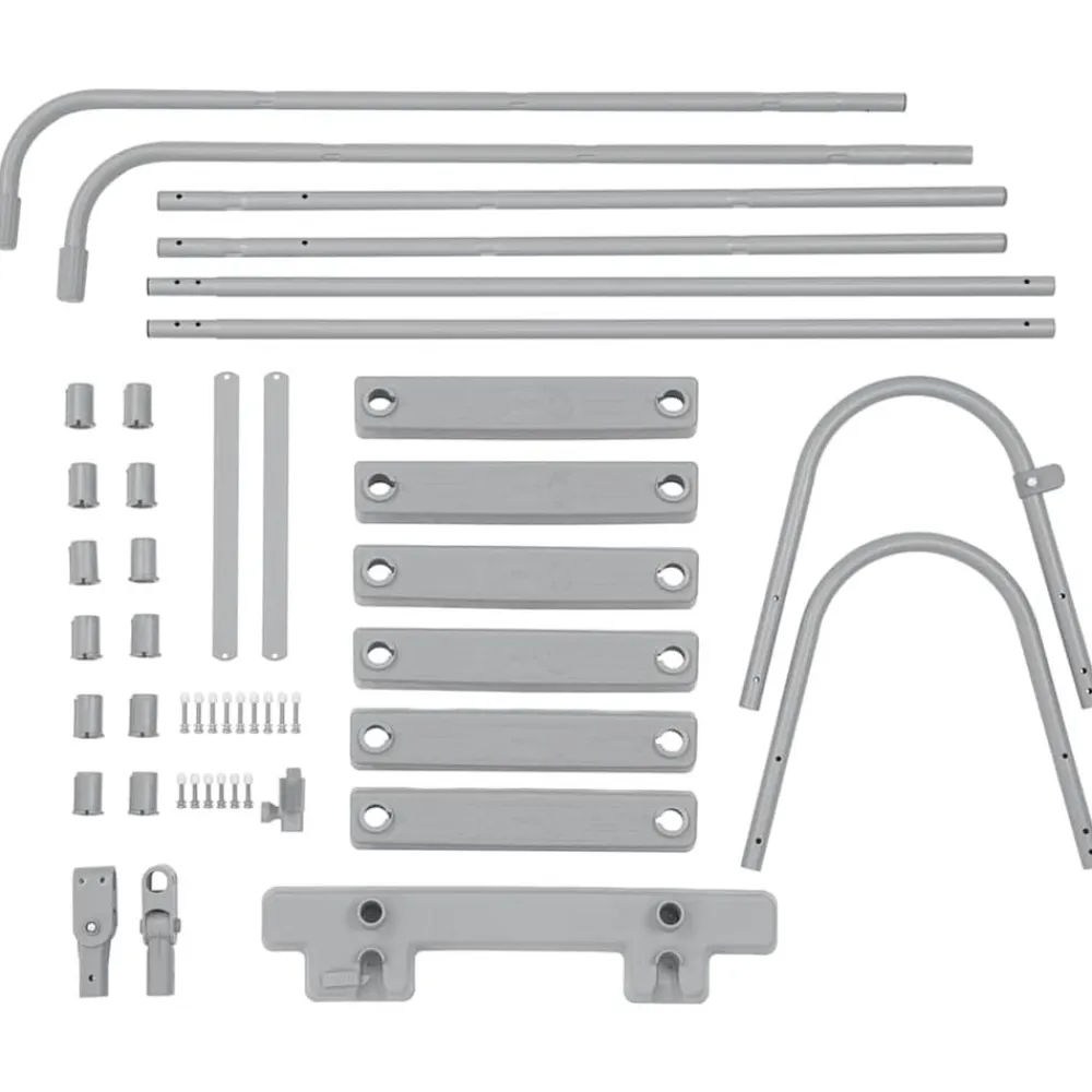 Bestway Escalera de piscina de 4 escalones Flowclear 107 cm Clearance
