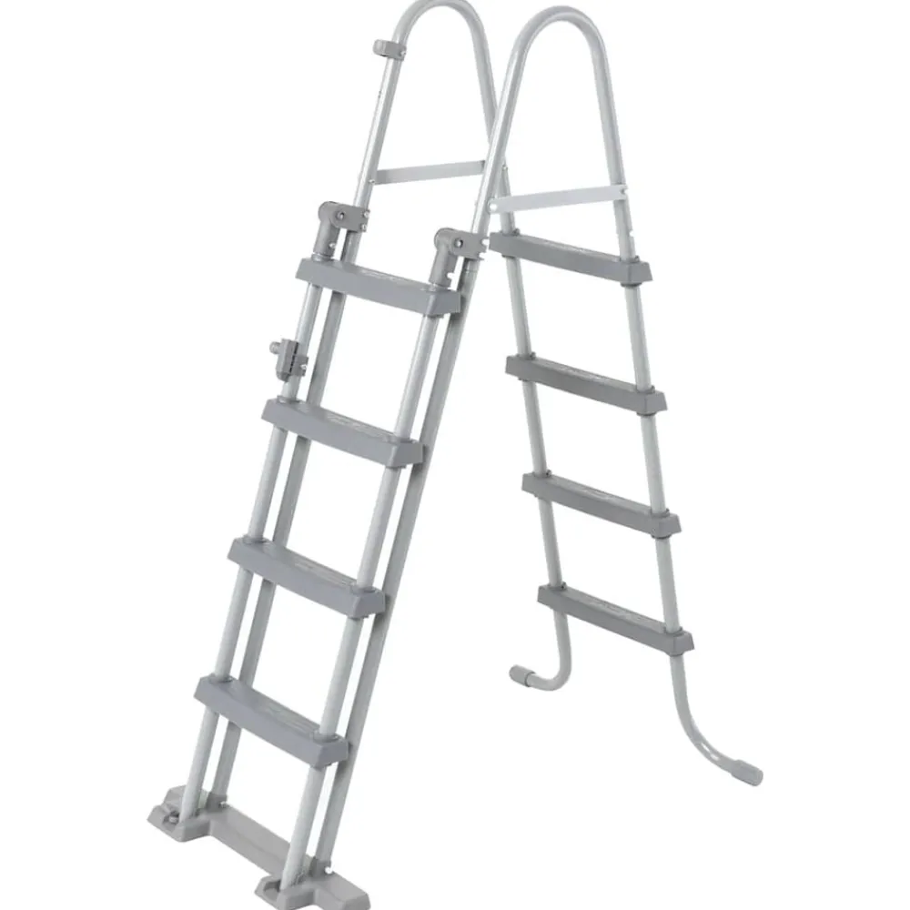Bestway Escalera de seguridad para piscina 4 peldaños Flowclear 122 cm Online