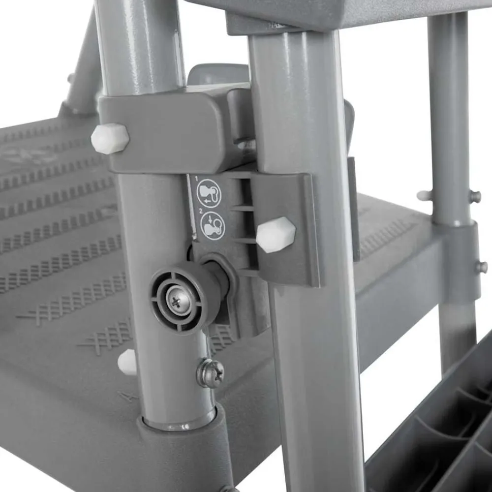 Bestway Escalera de seguridad para piscina 4 peldaños Flowclear 122 cm Online
