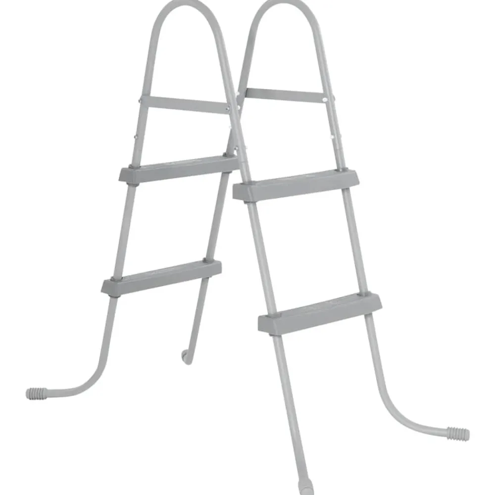 Bestway Escalera para piscina 2 peldaños Flowclear 84 cm Clearance