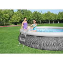 Bestway Piscina Y Spa-Escalera para piscina 2 peldaños Flowclear 84 cm