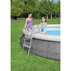 Bestway Piscina Y Spa-Escalera para piscina 2 peldaños Flowclear 84 cm
