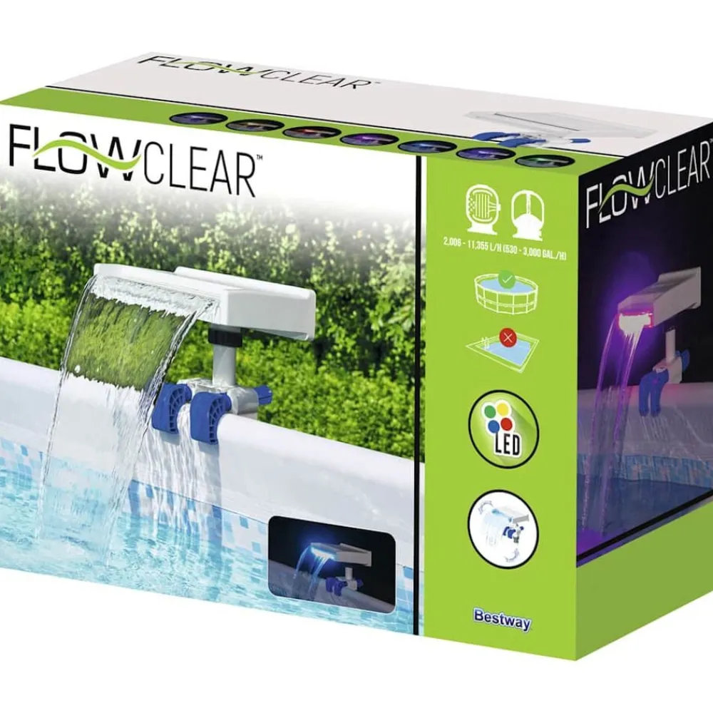 Bestway Flowclear Cascada relajante LED Hot